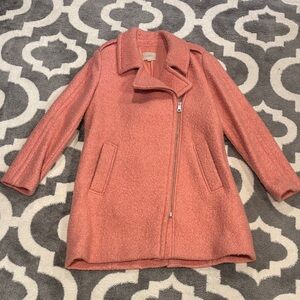 LOFT Women's Pink Coral Coat
